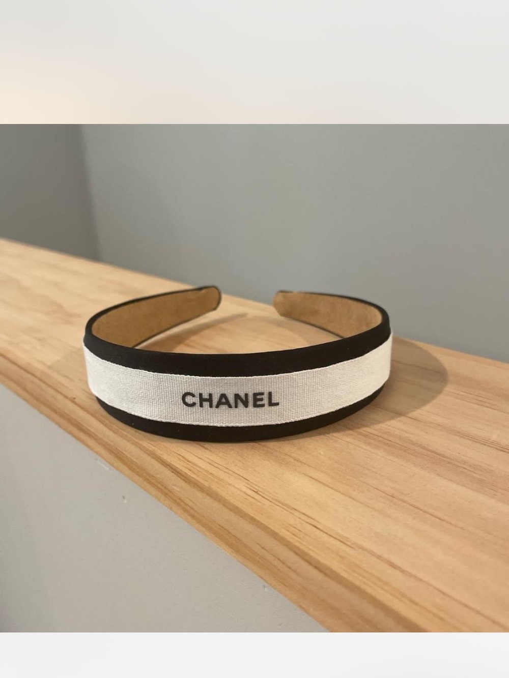 UPCYCLED - handmade using AUTHENTIC CHANEL ribbon